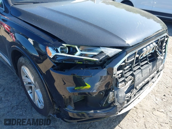 2021 Audi Q7 Premium Plus with VIN WA1LXAF71MD037845, listed as a IAAI auction lot 41987970 with 51,489 mi miles and . Bid and sale history available at DreamBid. Image 6.