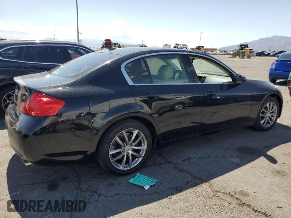2008 Infiniti G35 Journey with VIN JNKBV61E48M223376, listed as a Copart auction lot 59318035 with 161,917 mi miles and Clean title. Bid and sale history available at DreamBid. Image 3.