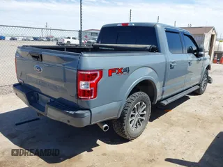 2020 Ford F-150 XL with VIN 1FTEW1E57LKE71523, listed as a IAAI auction lot 42265118 with 83,788 mi miles and . Bid and sale history available at DreamBid. Image 4.