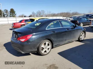 2018 Mercedes-Benz CLA 250 with VIN WDDSJ4GB7JN628426, listed as a Copart auction lot 43414564 with 70,563 mi miles and . Bid and sale history available at DreamBid. Image 3.