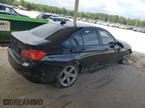 2014 BMW 3 Series 328i with VIN WBA3A5C53EF605081, listed as a Copart auction lot 59578235 with 195,443 mi miles and Salvage title. Bid and sale history available at DreamBid. Image 3.