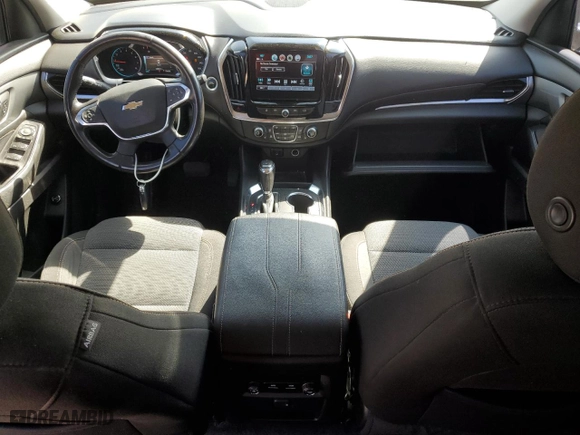 2018 Chevrolet Traverse LT Cloth with VIN 1GNERGKW8JJ245833, listed as a Copart auction lot 53523565 with 128,911 mi miles and Clean Title. Bid and sale history available at carsss.com. Image 8.