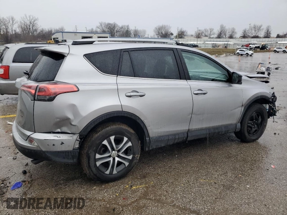 2017 Toyota RAV4 LE with VIN 2T3ZFREV8HW334301, listed as a Copart auction lot 43437355 with 95,092 mi miles and Salvage Title. Bid and sale history available at DreamBid. Image 3.