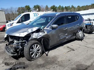 2015 Nissan Rogue SV with VIN KNMAT2MV8FP543870, listed as a Copart auction lot 53615465 with 151,697 mi miles and Salvage Title. Bid and sale history available at carsss.com. Image 1.