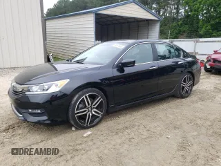 2016 Honda Accord Sport with VIN 1HGCR2F51GA212686, listed as a Copart auction lot 60831535 with 121,889 mi miles and Salvage title. Bid and sale history available at DreamBid. Image 1.