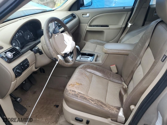 2007 Mercury Montego Premier with VIN 1MEHM42187G600544, listed as a Copart auction lot 43564585 with 190,131 mi miles and Salvage Title. Bid and sale history available at carsss.com. Image 7.