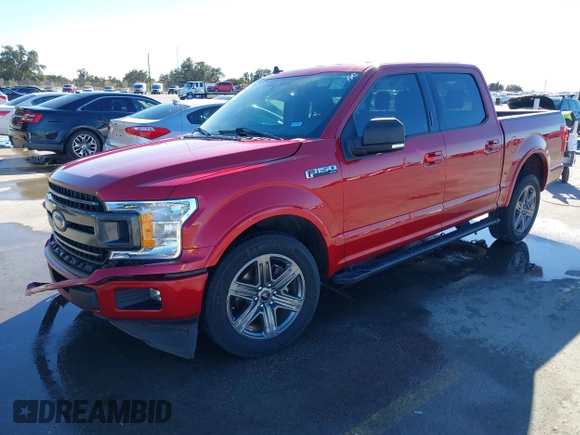 2020 Ford F-150 XL with VIN 1FTEW1C58LKE36430, listed as a IAAI auction lot 41390339 with 54,747 mi miles. Bid and sale history available at carsss.com. Image 21.