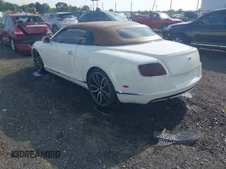2012 Bentley Continental GT with VIN SCBGR3ZA1CC077130, listed as a IAAI auction lot 42138327 with 36,329 mi miles and . Bid and sale history available at DreamBid. Image 3.