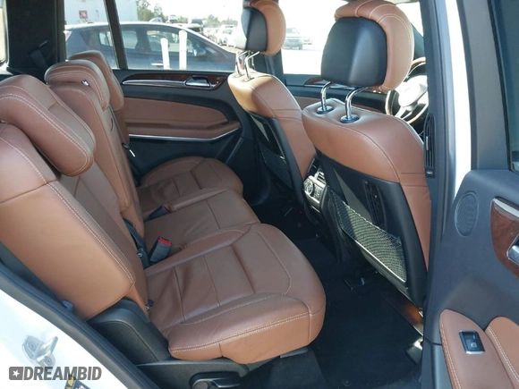2017 Mercedes-Benz GLS with VIN 4JGDF7DE2HA784150, listed as a IAAI auction lot 41666643 with 88,654 mi miles. Bid and sale history available at carsss.com. Image 8.