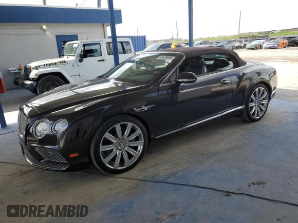 2017 Bentley Continental GT with VIN SCBGT3ZA1HC061244, listed as a Copart auction lot 65428095 with 20,148 mi miles and Salvage title. Bid and sale history available at DreamBid. Image 1.
