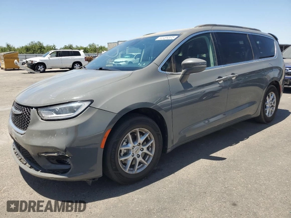 2022 Chrysler Pacifica Touring L with VIN 2C4RC1BG1NR191584, listed as a Copart auction lot 60469305 with 80,094 mi miles and Salvage title. Bid and sale history available at DreamBid. Image 1.