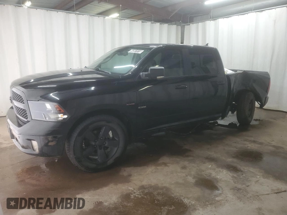 2019 Ram 1500 Lone Star z VIN 1C6RR6LTXKS604126, wystawiony jako Copart lot #58361515 z przebiegiem 189 655 mil mil oraz Czysty tytuł • Clean title. Historia ofert i sprzedaży dostępna na DreamBid. Obrazek 1.