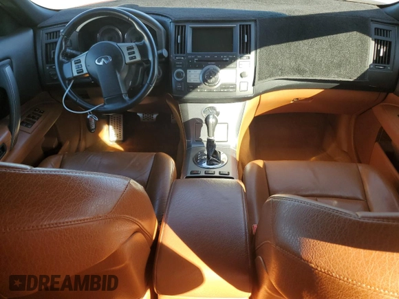 2006 Infiniti FX35 with VIN JNRAS08WX6X205462, listed as a Copart auction lot 75067994 with 139,231 mi miles and Salvage Title. Bid and sale history available at carsss.com. Image 8.
