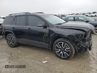 2021 GMC Acadia SLE with VIN 1GKKNKLS9MZ174576, listed as a Copart auction lot 44531895 with 59,140 mi miles and Salvage Title. Bid and sale history available at DreamBid. Image 4.