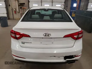 2016 Hyundai Sonata SE with VIN 5NPE24AF7GH358882, listed as a Copart auction lot 52387155 with 160,824 mi miles and Clean Title. Bid and sale history available at carsss.com. Image 6.