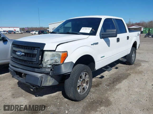 2013 Ford F-150 XL with VIN 1FTFW1ET7DKF33281, listed as a IAAI auction lot 41740736 with 205,677 mi miles. Bid and sale history available at carsss.com. Image 19.