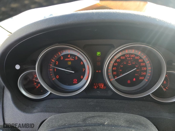 2011 Mazda Mazda6 s Touring Plus with VIN 1YVHZ8CB7B5M30323, listed as a Copart auction lot 41818275 with 111,386 mi miles and Salvage Title. Bid and sale history available at carsss.com. Image 9.