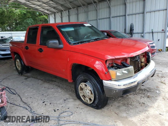 2007 GMC Canyon SLE2 with VIN 1GTDT13E078188049, listed as a Copart auction lot 54332444 with 311,498 mi miles and Non Repairable. Bid and sale history available at carsss.com. Image 4.