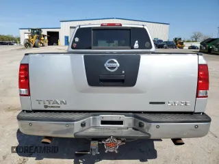 2008 Nissan Titan XE with VIN 1N6BA07D78N352244, listed as a Copart auction lot 52342415 with 180,411 mi miles and Salvage Title. Bid and sale history available at carsss.com. Image 6.