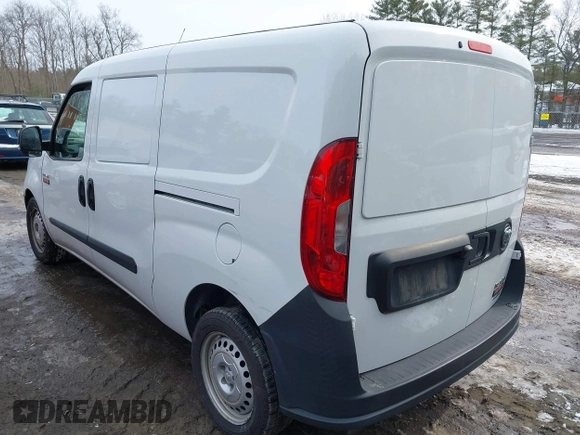 2020 Ram ProMaster City Cargo Van Tradesman with VIN ZFBHRFAB0L6R67529, listed as a IAAI auction lot 41516078 with 114,506 mi miles. Bid and sale history available at carsss.com. Image 3.