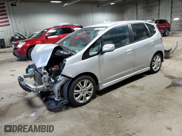 2011 Honda Fit Sport with VIN JHMGE8H54BC017401, listed as a Copart auction lot 55664275 with 216,774 mi miles and Non Repairable. Bid and sale history available at DreamBid. Image 1.