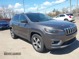 2019 Jeep Cherokee Limited z VIN 1C4PJMDX5KD250730, wystawiony jako IAAI lot #42072064 z przebiegiem 71 183 mil mil oraz . Historia ofert i sprzedaży dostępna na DreamBid. Obrazek 1.