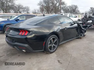 2024 Ford Mustang EcoBoost with VIN 1FA6P8TH8R5118535, listed as a IAAI auction lot 41489048 with 6,413 mi miles. Bid and sale history available at carsss.com. Image 4.