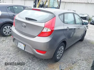 2017 Hyundai Accent SE with VIN KMHCT5AEXHU359805, listed as a IAAI auction lot 41748635 with 79,446 mi miles. Bid and sale history available at carsss.com. Image 4.
