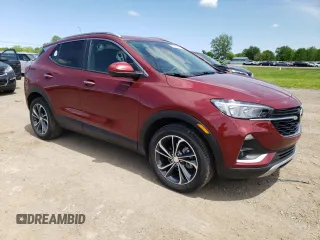 2023 Buick Encore GX Select with VIN KL4MMDS24PB140847, listed as a Copart auction lot 57037035 with 16,759 mi miles and Salvage title. Bid and sale history available at DreamBid. Image 4.