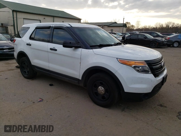 2015 Ford Utility Police Interceptor with VIN 1FM5K8AR7FGC08738, listed as a Copart auction lot 78372454 with 277,199 mi miles and Clean Title. Bid and sale history available at carsss.com. Image 4.