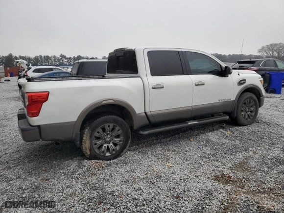 2017 Nissan Titan SV with VIN 1N6AA1E50HN571821, listed as a Copart auction lot 85276434 with 167,368 mi miles and Clean Title. Bid and sale history available at carsss.com. Image 3.