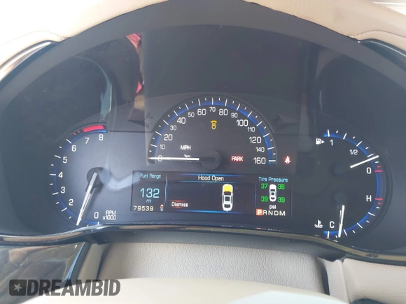 2015 Cadillac CTS Luxury RWD with VIN 1G6AR5SX7F0106703, listed as a IAAI auction lot 42607622 with 79,539 mi miles and . Bid and sale history available at DreamBid. Image 7.