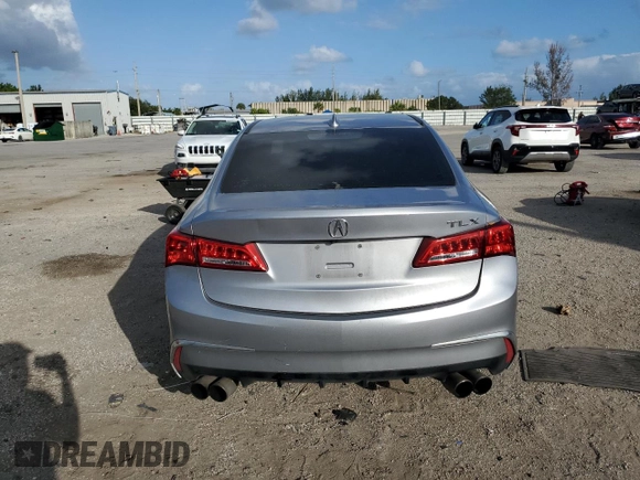 2019 Acura TLX with VIN 19UUB2F30KA004623, listed as a Copart auction lot 79469044 with 64,730 mi miles and Non Repairable. Bid and sale history available at carsss.com. Image 6.