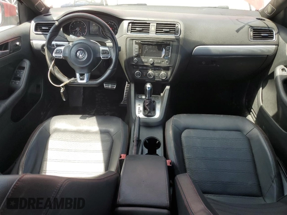 2014 Volkswagen Jetta GLI Edition 30 with VIN 3VW4S7AJ3EM354382, listed as a Copart auction lot 58058305 with 128,307 mi miles and Salvage title. Bid and sale history available at DreamBid. Image 8.