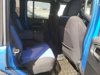 2022 Jeep Wrangler Unlimited Rubicon with VIN 1C4JJXFM7NW237044, listed as a Copart auction lot 68004203 with Not provided miles and Salvage title. Bid and sale history available at DreamBid. Image 10.