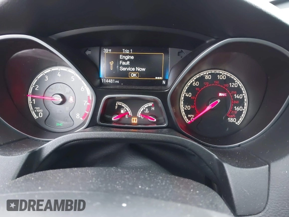 2018 Ford Focus ST with VIN 1FADP3L90JL242656, listed as a IAAI auction lot 41634222 with 114,481 mi miles and . Bid and sale history available at DreamBid. Image 7.