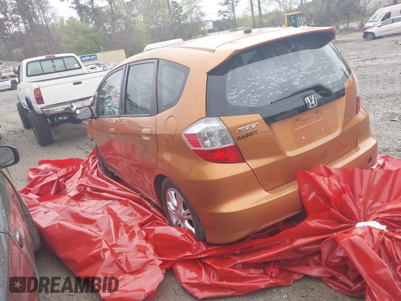 2009 Honda Fit Sport with VIN JHMGE88469S069328, listed as a IAAI auction lot 41464558 with 219,541 mi miles. Bid and sale history available at carsss.com. Image 3.