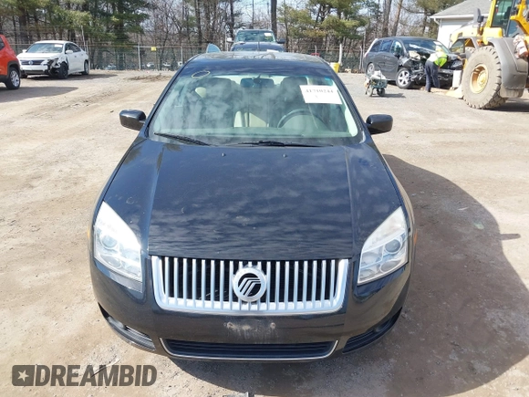2007 Mercury Milan Premier with VIN 3MEHM08Z27R608332, listed as a IAAI auction lot 41710244 with 85,060 mi miles. Bid and sale history available at carsss.com. Image 6.