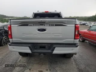 2022 Ford F-150 XL with VIN 1FTFW1E55NKD11289, listed as a Copart auction lot 61900705 with 38,500 mi miles and Salvage title. Bid and sale history available at DreamBid. Image 6.