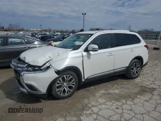 2017 Mitsubishi Outlander SE with VIN JA4AZ3A36HZ025748, listed as a Copart auction lot 50712585 with 101,282 mi miles and Salvage title. Bid and sale history available at DreamBid. Image 1.