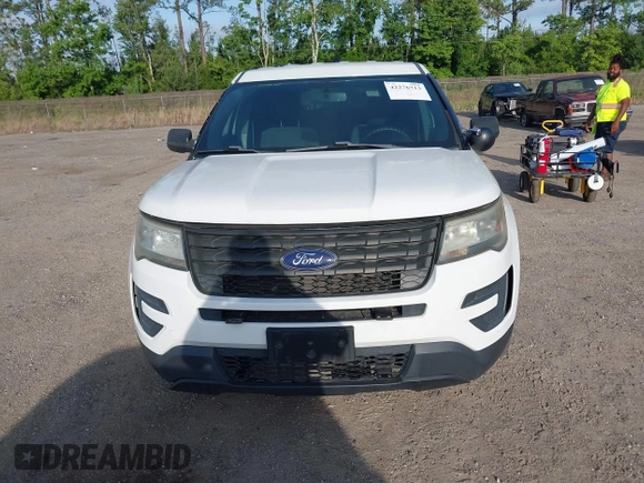 2017 Ford Police Interceptor Utility with VIN 1FM5K8AR0HGB92630, listed as a IAAI auction lot 42276713 with Not provided miles and . Bid and sale history available at DreamBid. Image 11.