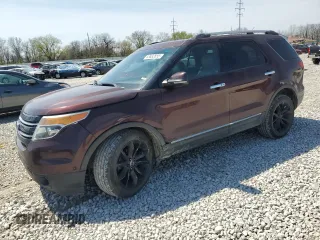 2012 Ford Explorer Limited with VIN 1FMHK7F89CGA55749, listed as a Copart auction lot 53632655 with 215,206 mi miles and Salvage Title. Bid and sale history available at carsss.com. Image 1.