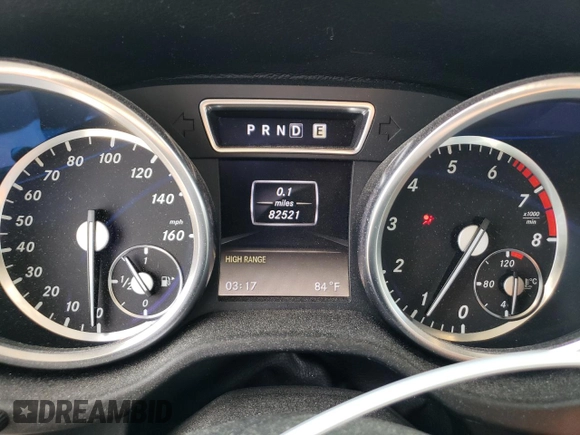 2013 Mercedes-Benz G 550 with VIN WDCYC3HF2DX207470, listed as a Copart auction lot 43382435 with 82,521 mi miles and Salvage title. Bid and sale history available at DreamBid. Image 9.