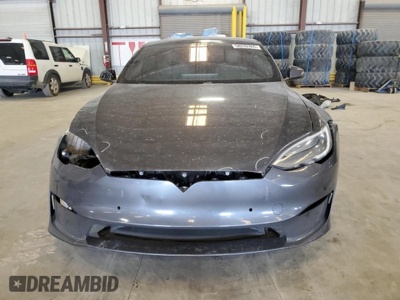 2021 Tesla Model S Long Range with VIN 5YJSA1E51MF429302, listed as a Copart auction lot 58242465 with 148,472 mi miles and Salvage title. Bid and sale history available at DreamBid. Image 5.