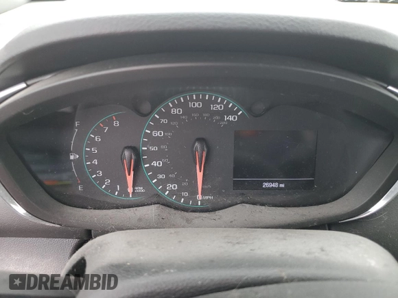 2020 Chevrolet Trax LS with VIN KL7CJKSB8LB058612, listed as a Copart auction lot 56024275 with 26,948 mi miles and Salvage Title. Bid and sale history available at DreamBid. Image 9.