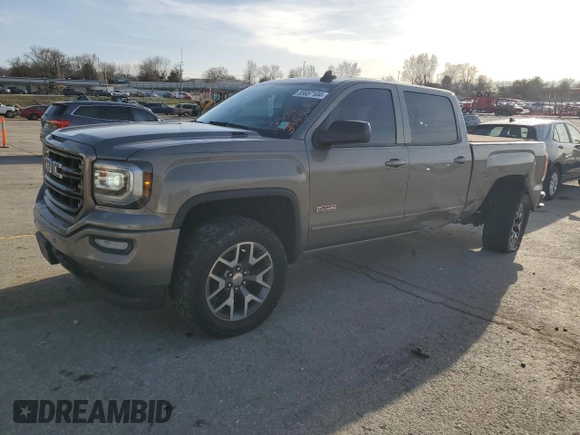 2017 GMC Sierra 1500 SLT z VIN 3GTU2NEJ4HG364956, wystawiony jako Copart lot #85657104 z przebiegiem 116 430 mil mil oraz Szkoda całkowita • Salvage title. Historia ofert i sprzedaży dostępna na DreamBid. Obrazek 1.