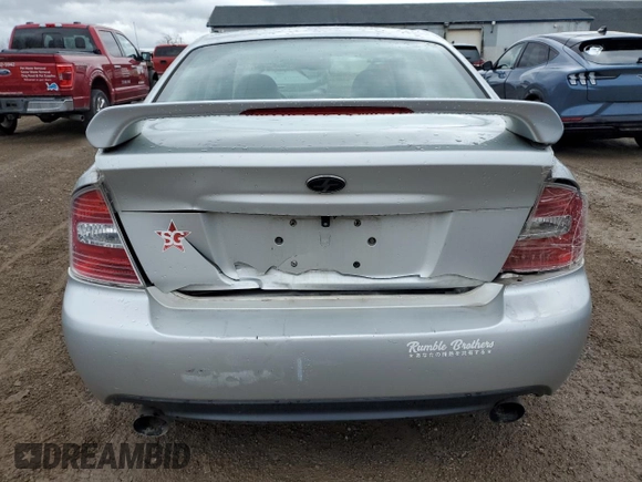 2007 Subaru Legacy GT Limited with VIN 4S3BL676X76206639, listed as a Copart auction lot 51985005 with 136,975 mi miles and Clean title. Bid and sale history available at DreamBid. Image 6.
