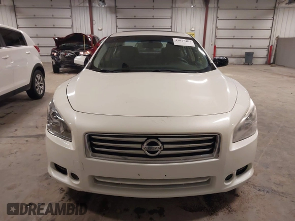 2014 Nissan Maxima S with VIN 1N4AA5AP1EC439827, listed as a IAAI auction lot 41847464 with 135,205 mi miles and . Bid and sale history available at DreamBid. Image 12.
