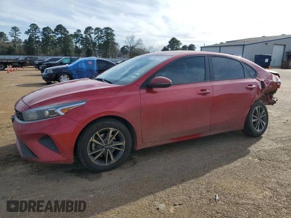 2023 Kia Forte LXS with VIN 3KPF24AD0PE512808, listed as a Copart auction lot 48218595 with 103,181 mi miles and Salvage Title. Bid and sale history available at carsss.com. Image 1.