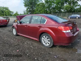 2011 Subaru Legacy Premium with VIN 4S3BMCC62B3253790, listed as a Copart auction lot 59991255 with 130,492 mi miles and Non repairable. Bid and sale history available at DreamBid. Image 2.